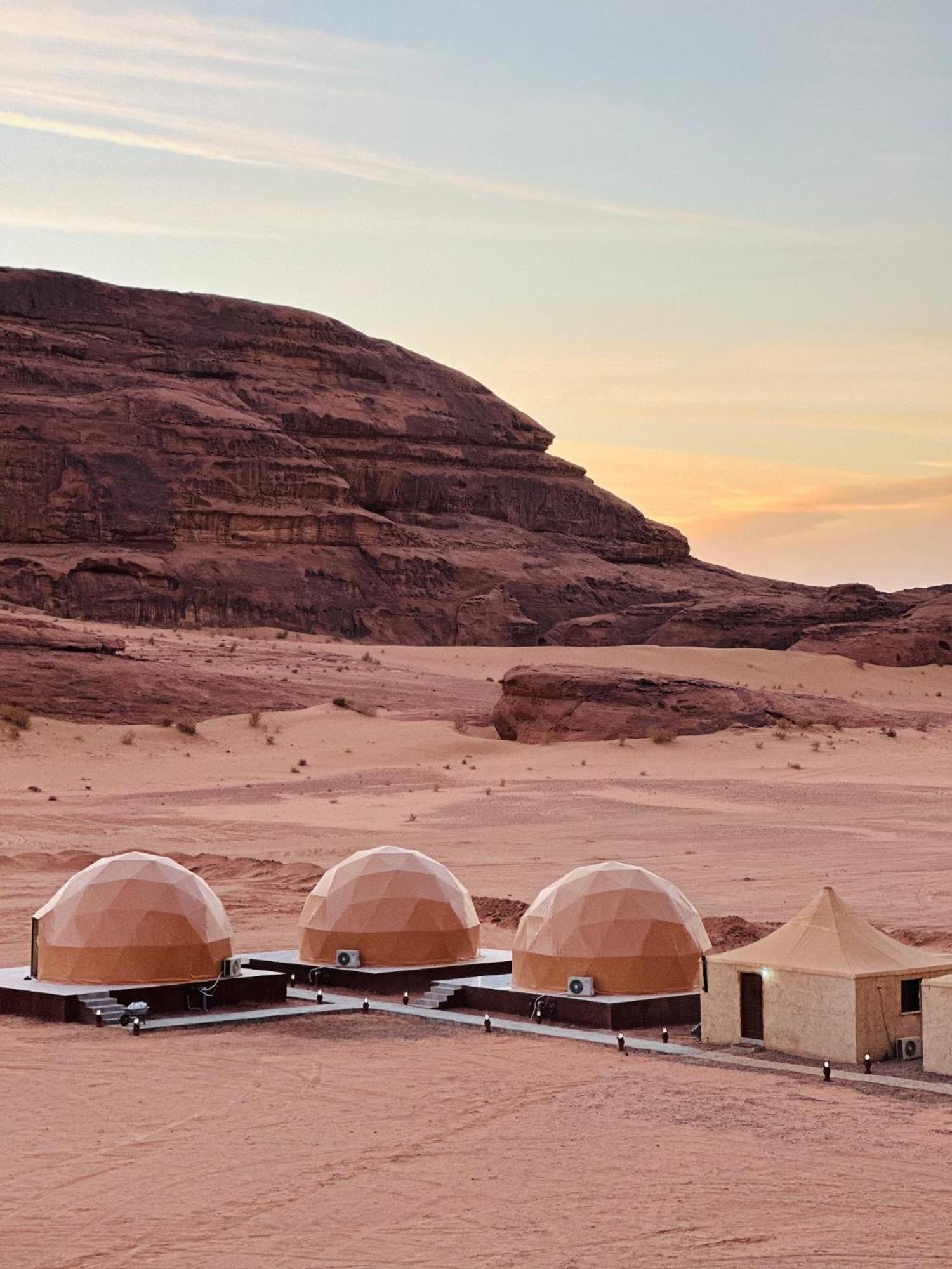 Rum Relaxation Luxury Camp Wadi Rum Eksteriør bilde